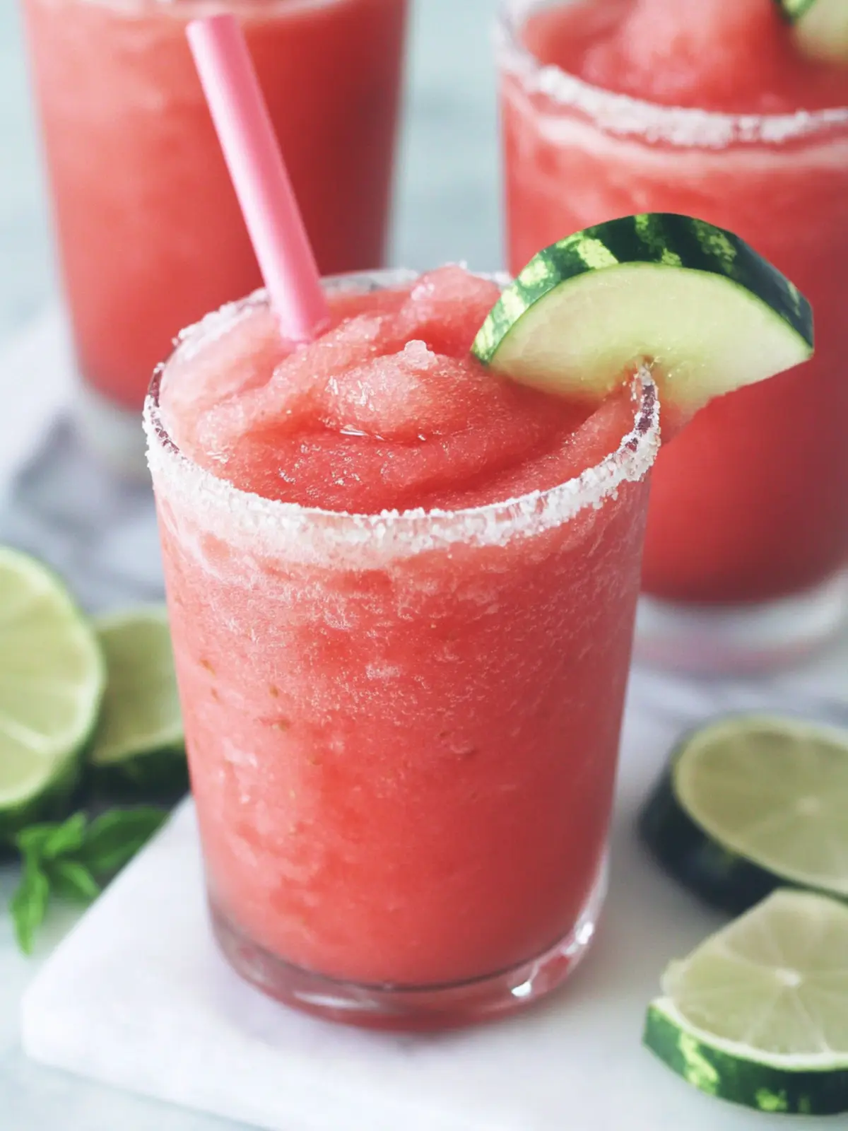 Watermelon slushie recipe