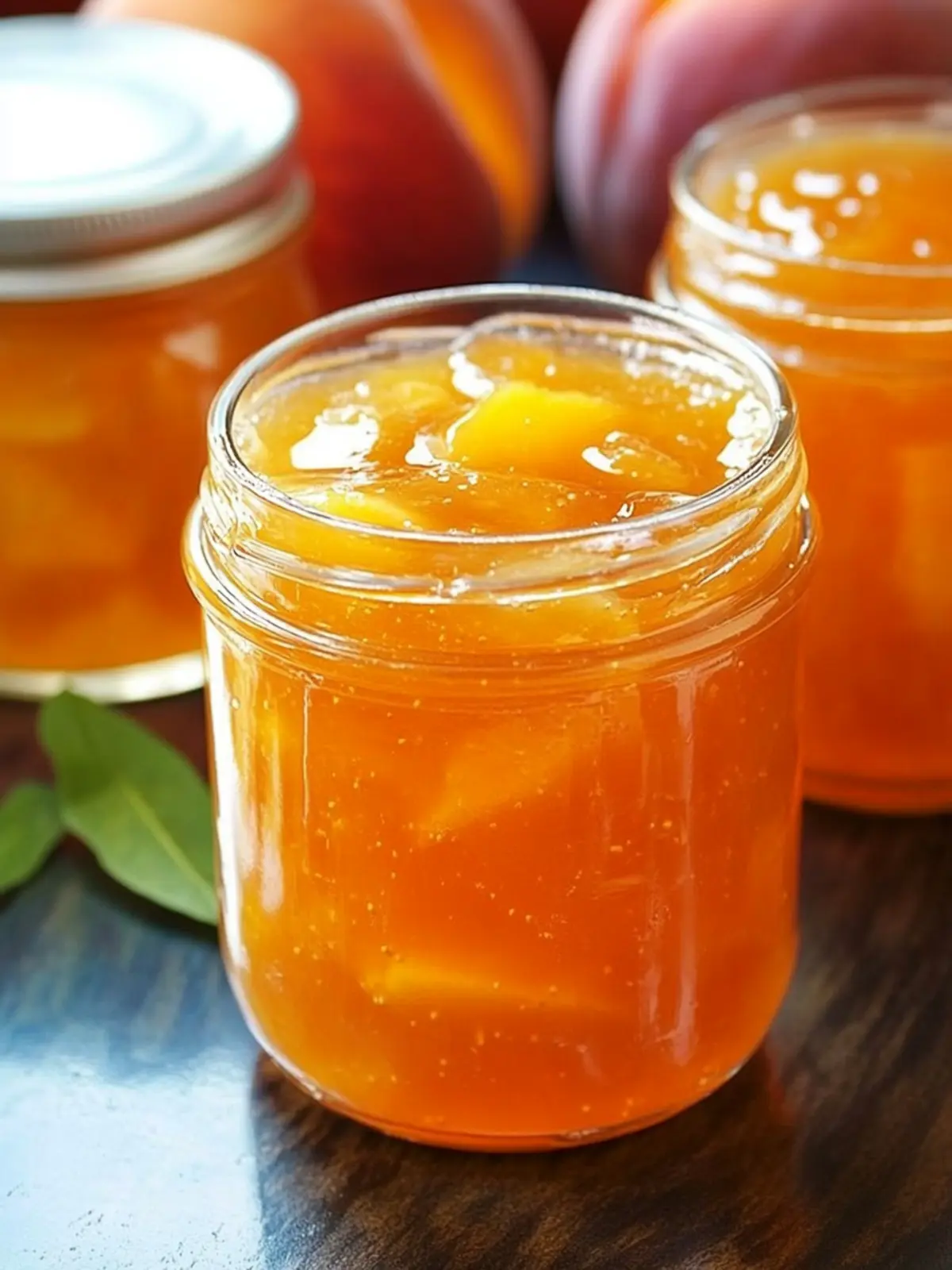 Fresh peach jam recipe