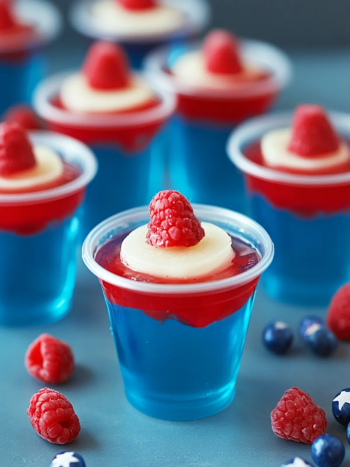 4th of july jello shots recipe