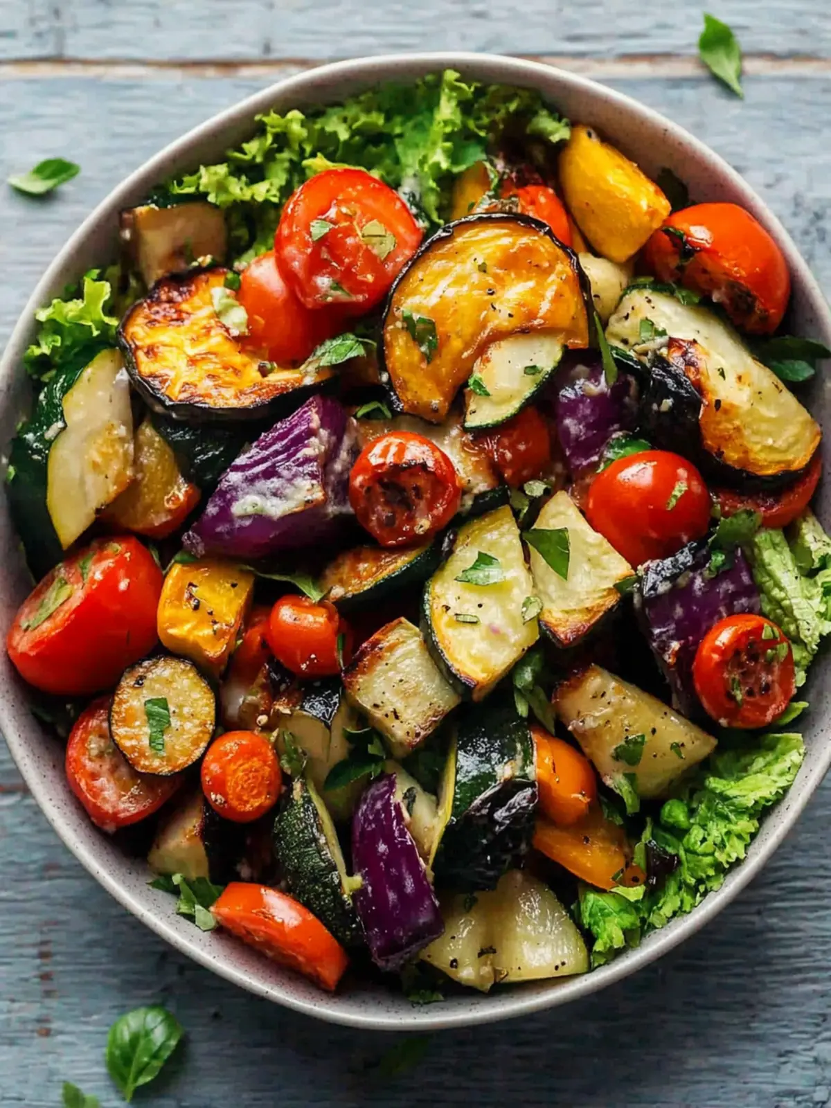 Roasted Vegetable Salad Recipe