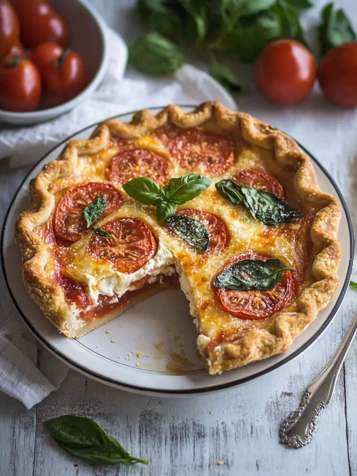 Irresistible Tomato Pie That Will Transform Your Dinner Tonight