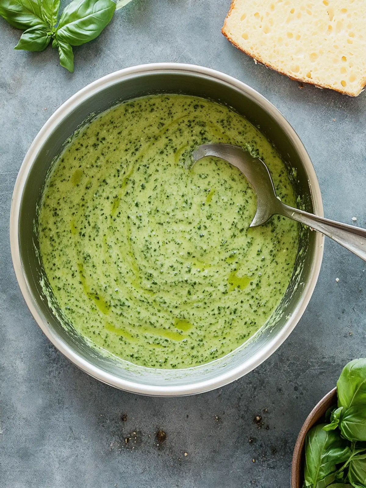 creamy pesto sauce
