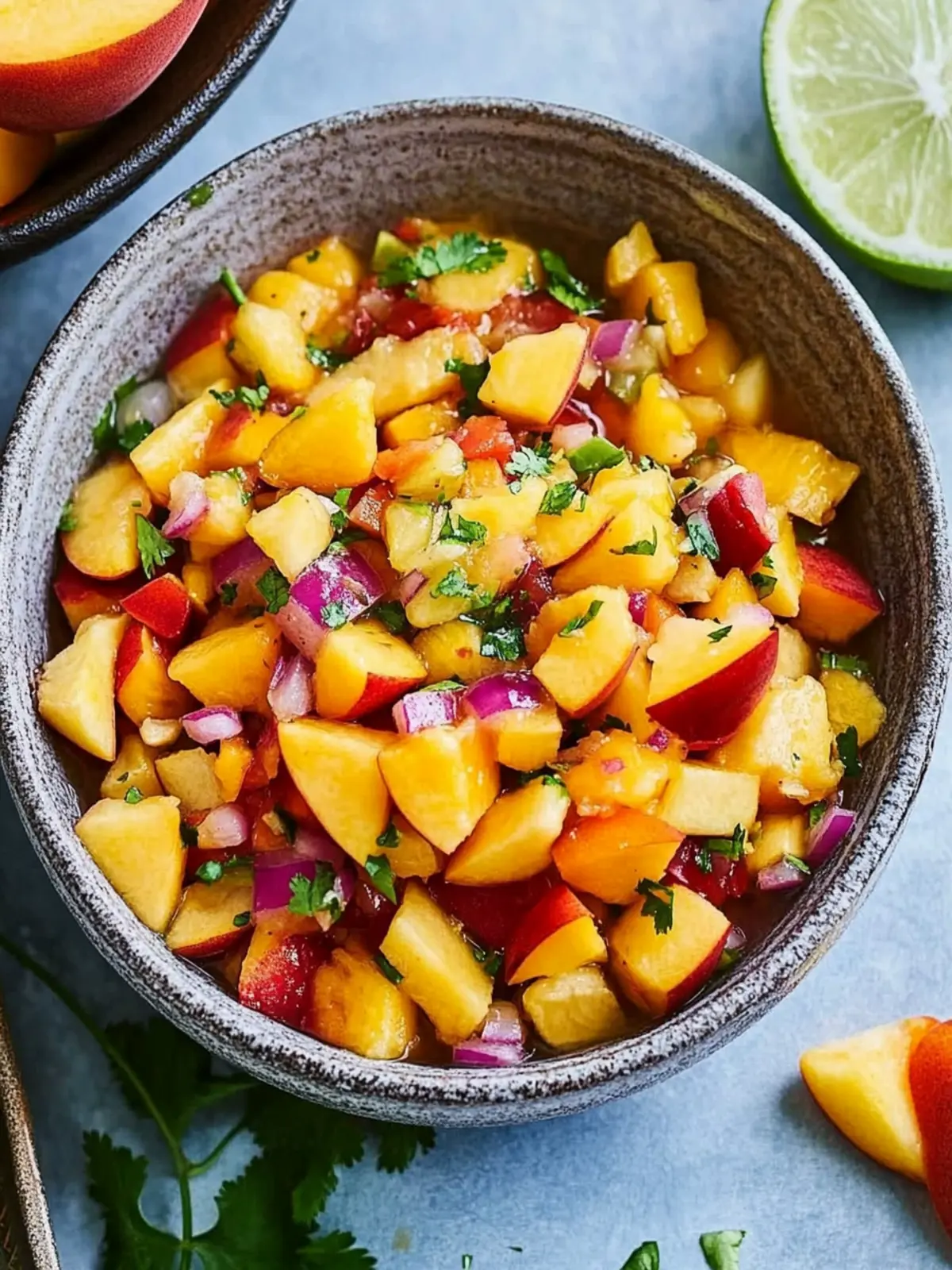 peach salsa