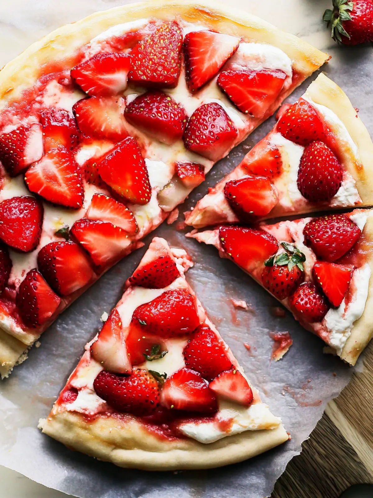 Strawberry Pizza Recipe {the best!}