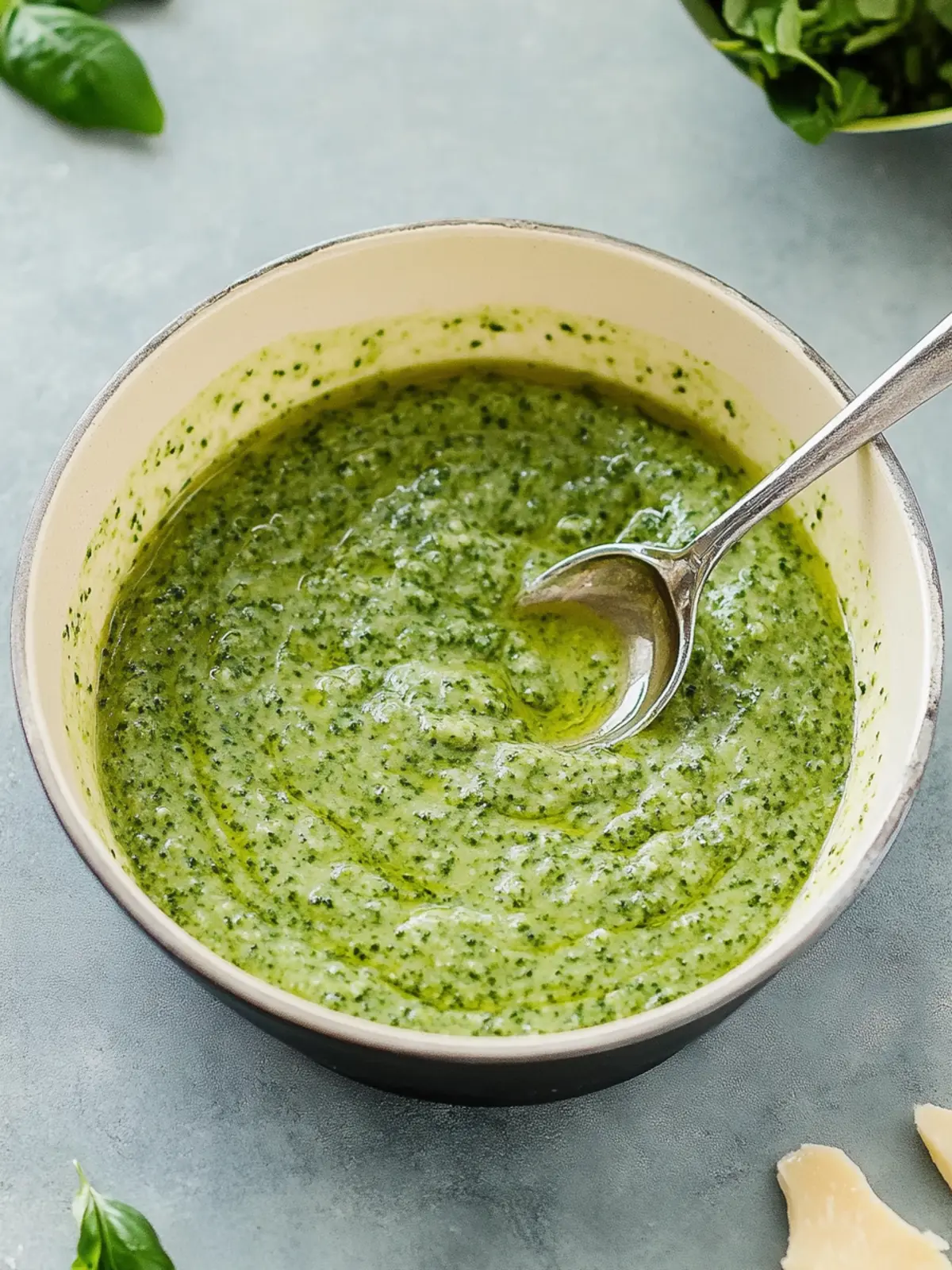 Mouthwatering Creamy Pesto Sauce for Effortless Meals