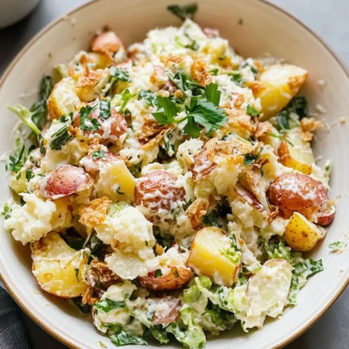 Best-Ever Crispy Smashed Potato Salad