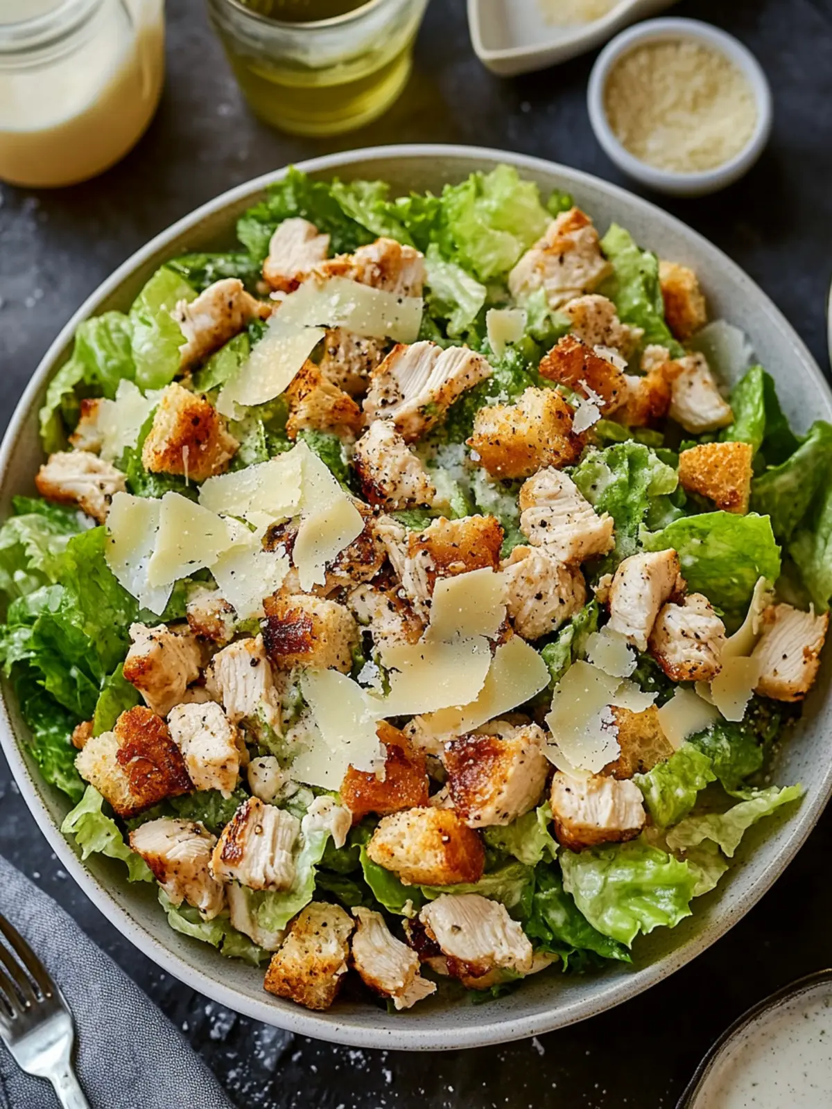 chicken ceasar salad