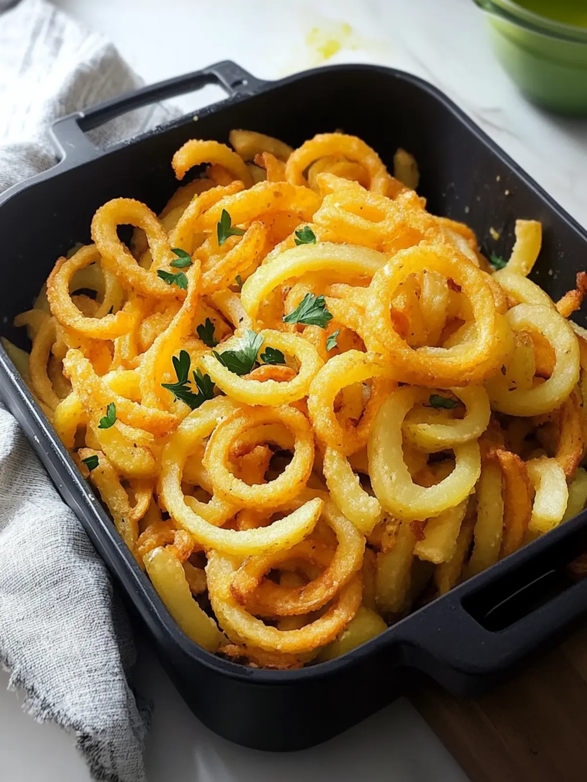 Curly Fries Potato Salad