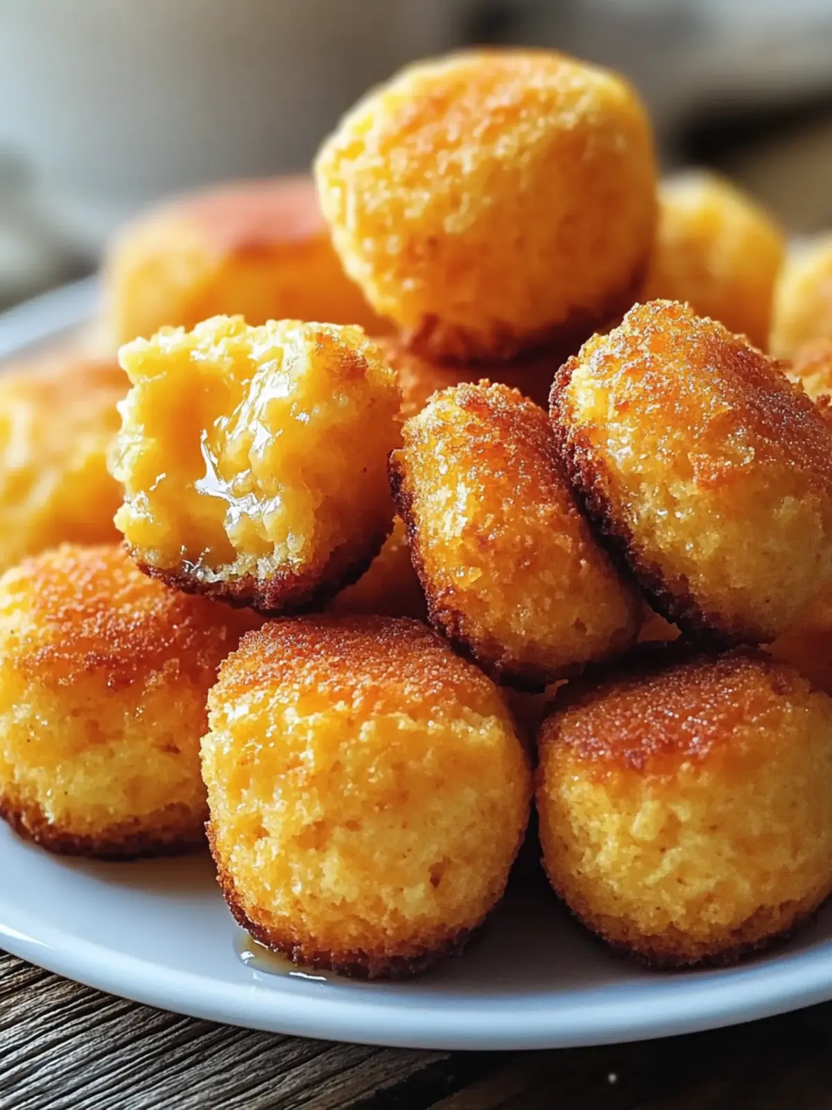 Southern-Style Honey Butter Cornbread Poppers