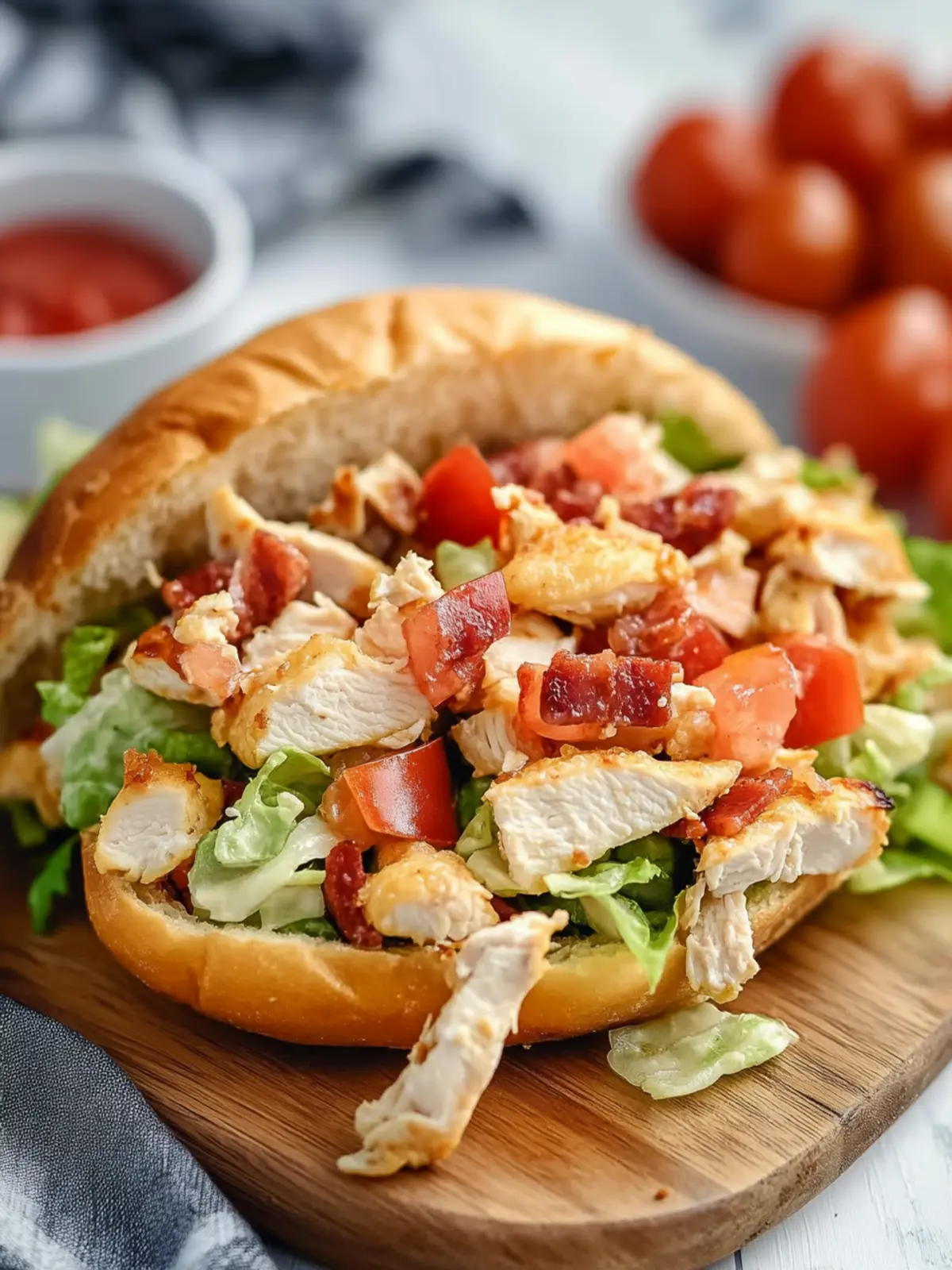 BLT Chicken Salad