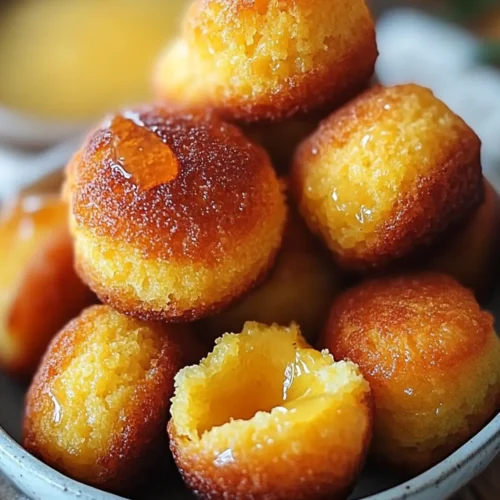 Southern-Style Honey Butter Cornbread Poppers