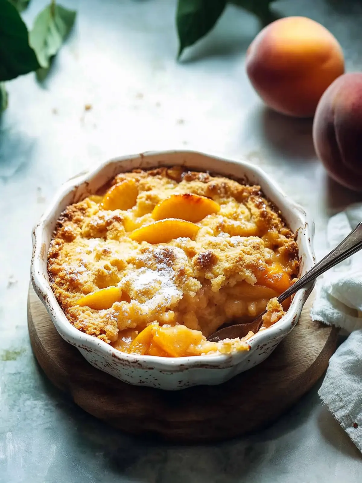 Irresistible Fresh Peach Cobbler for Summer Joy