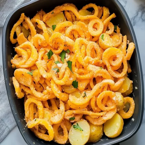 Curly Fries Potato Salad