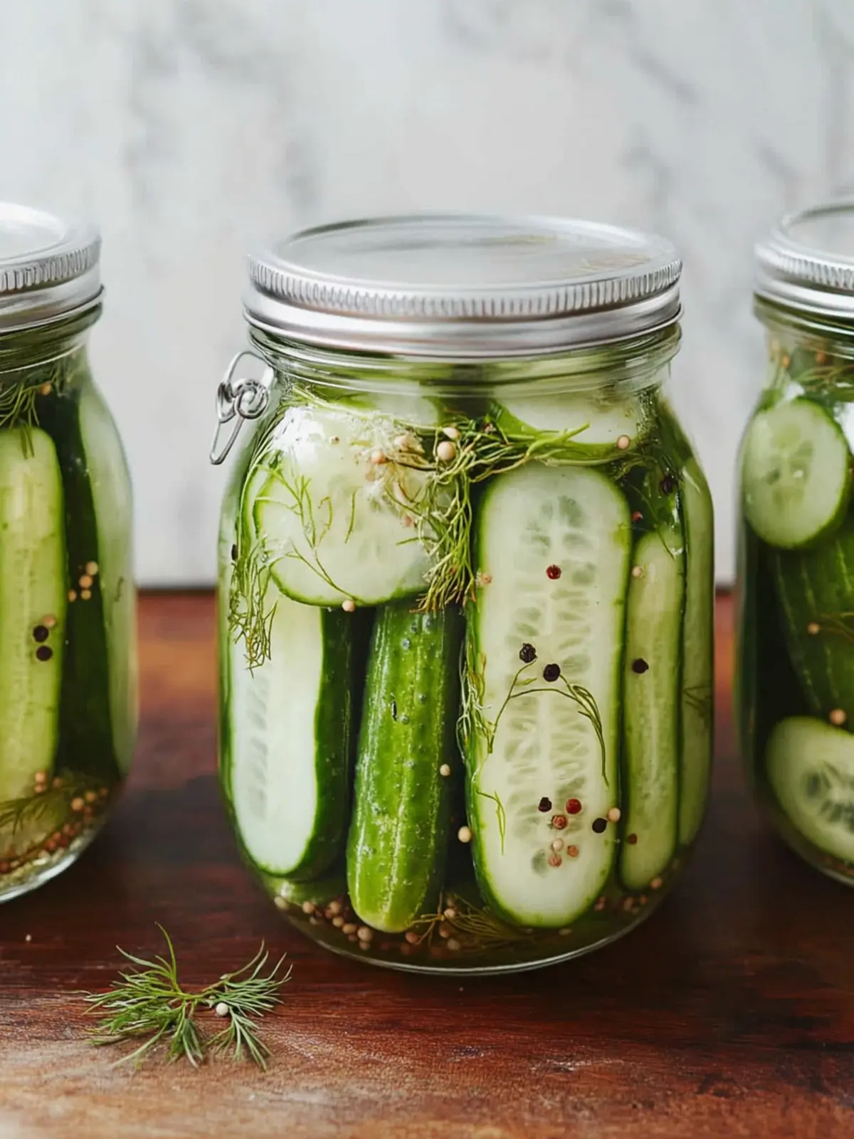 Craft the Perfect Dill Pickle Recipe to Beat Fast Food Cravings