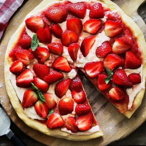 Strawberry Pizza Recipe {the best!}