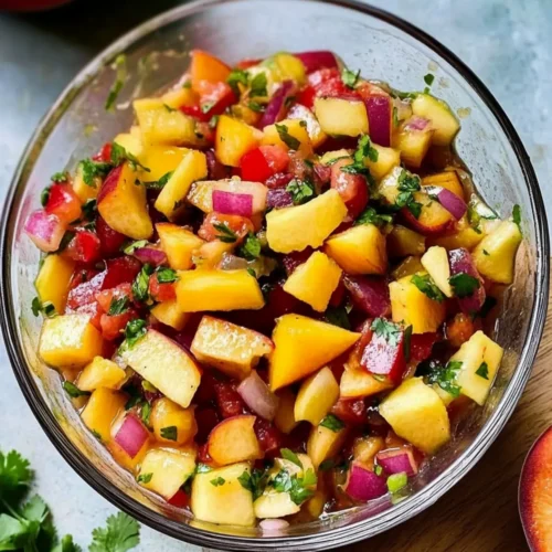 peach salsa