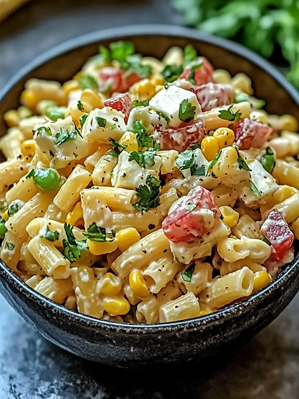 Mexican Street Corn Pasta Salad is a must-try dish!