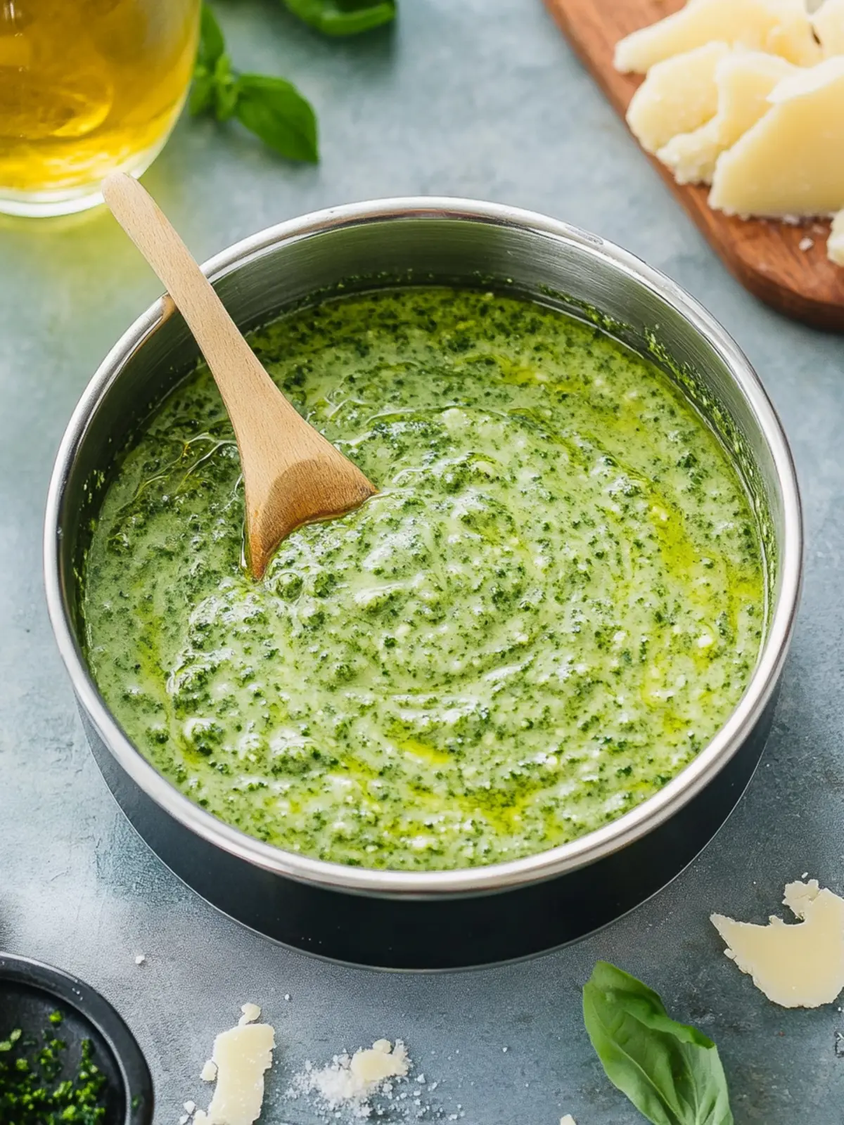 creamy pesto sauce