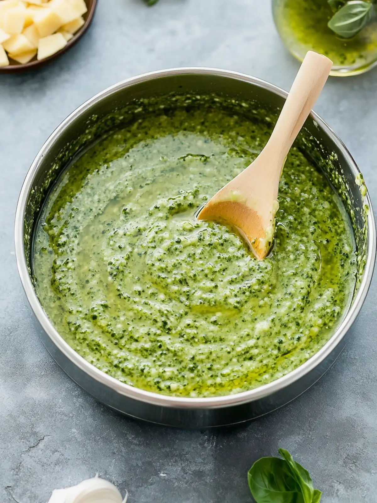 creamy pesto sauce