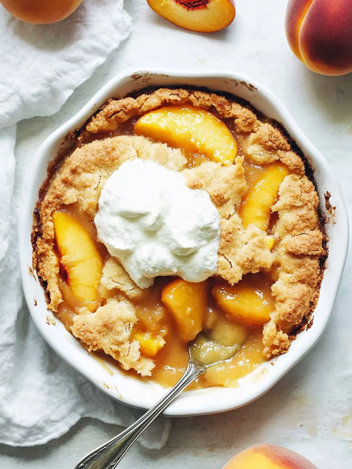 Sweet and Juicy Peach Cobbler That’s Easy to Make at Home