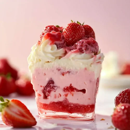 No-Bake Strawberry Delight
