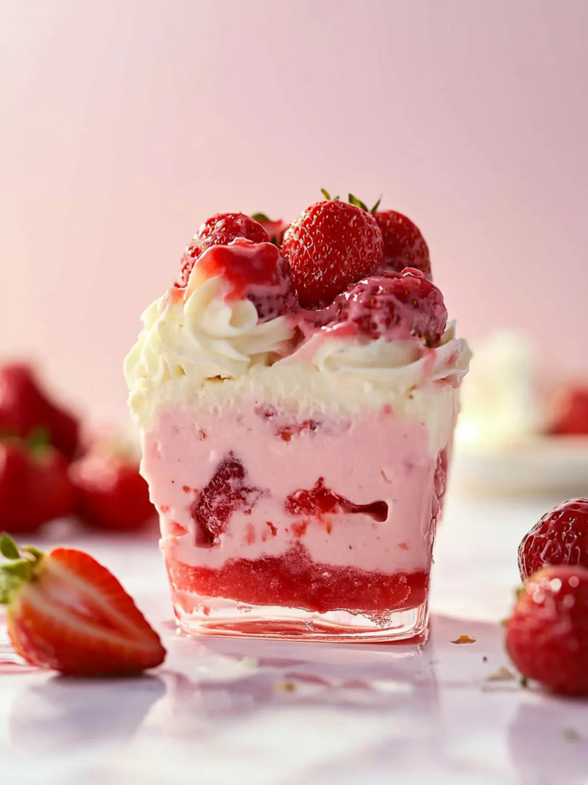 No-Bake Strawberry Delight: The Ultimate Summer Indulgence