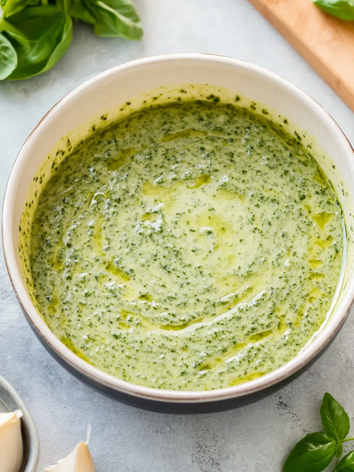 creamy pesto sauce