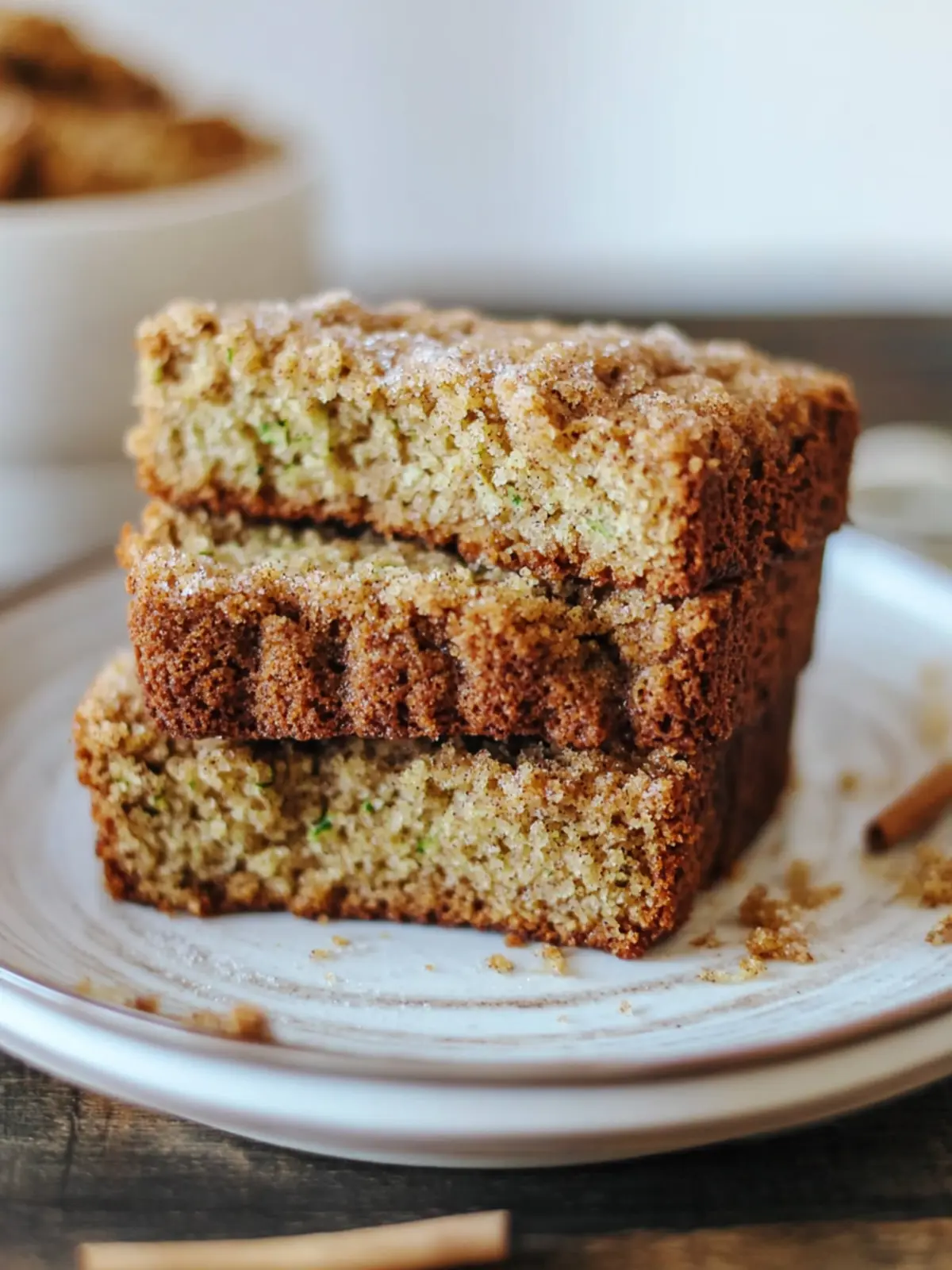 snickerdoodle zucchini bread
