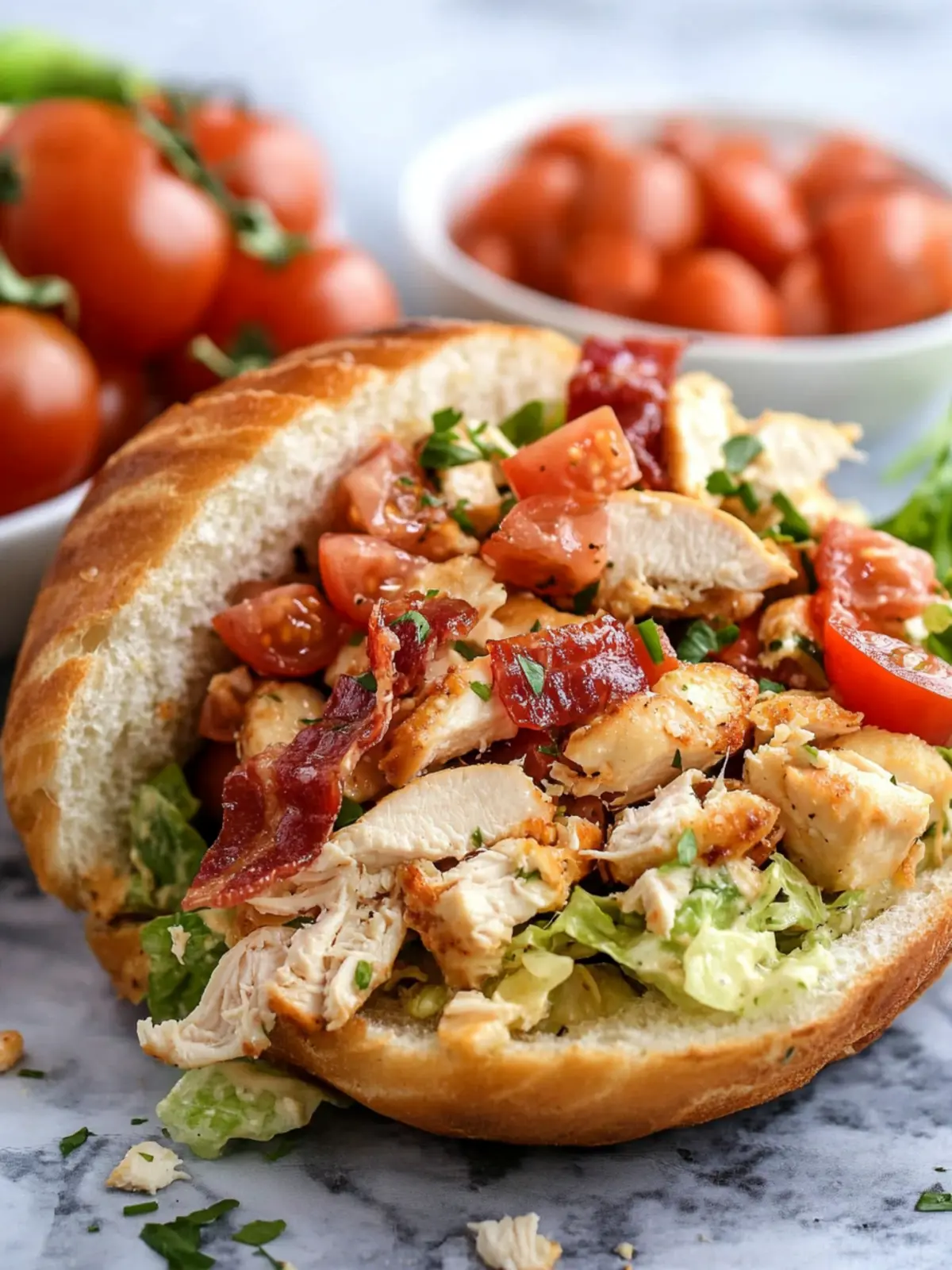 BLT Chicken Salad
