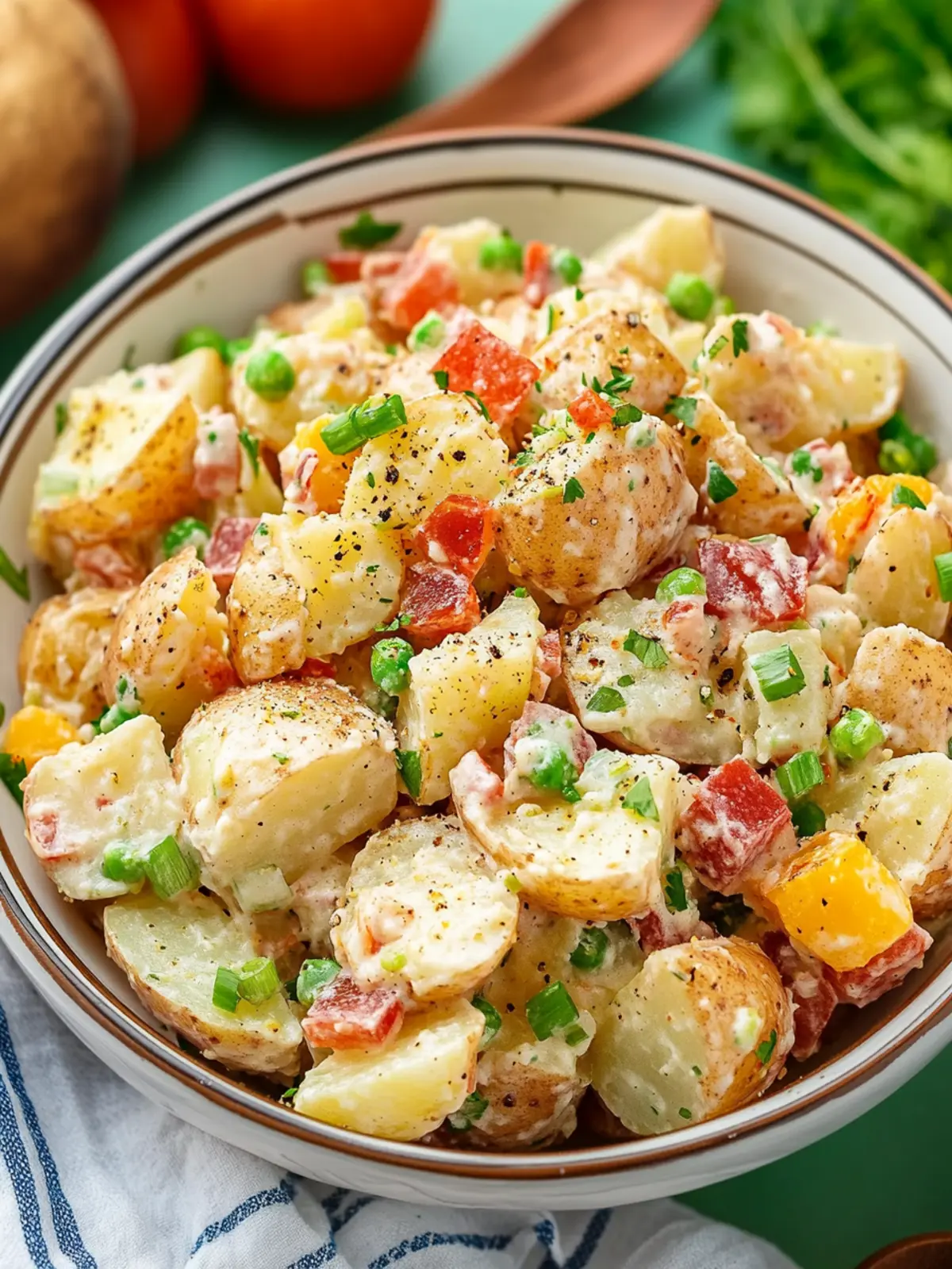 Loaded Potato Salad Easy Summer Salad Recipe