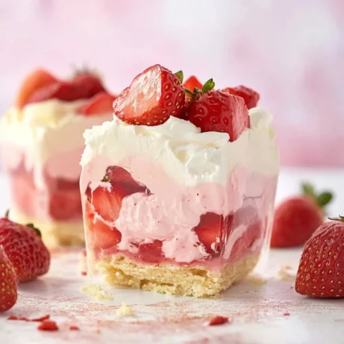 No-Bake Strawberry Delight