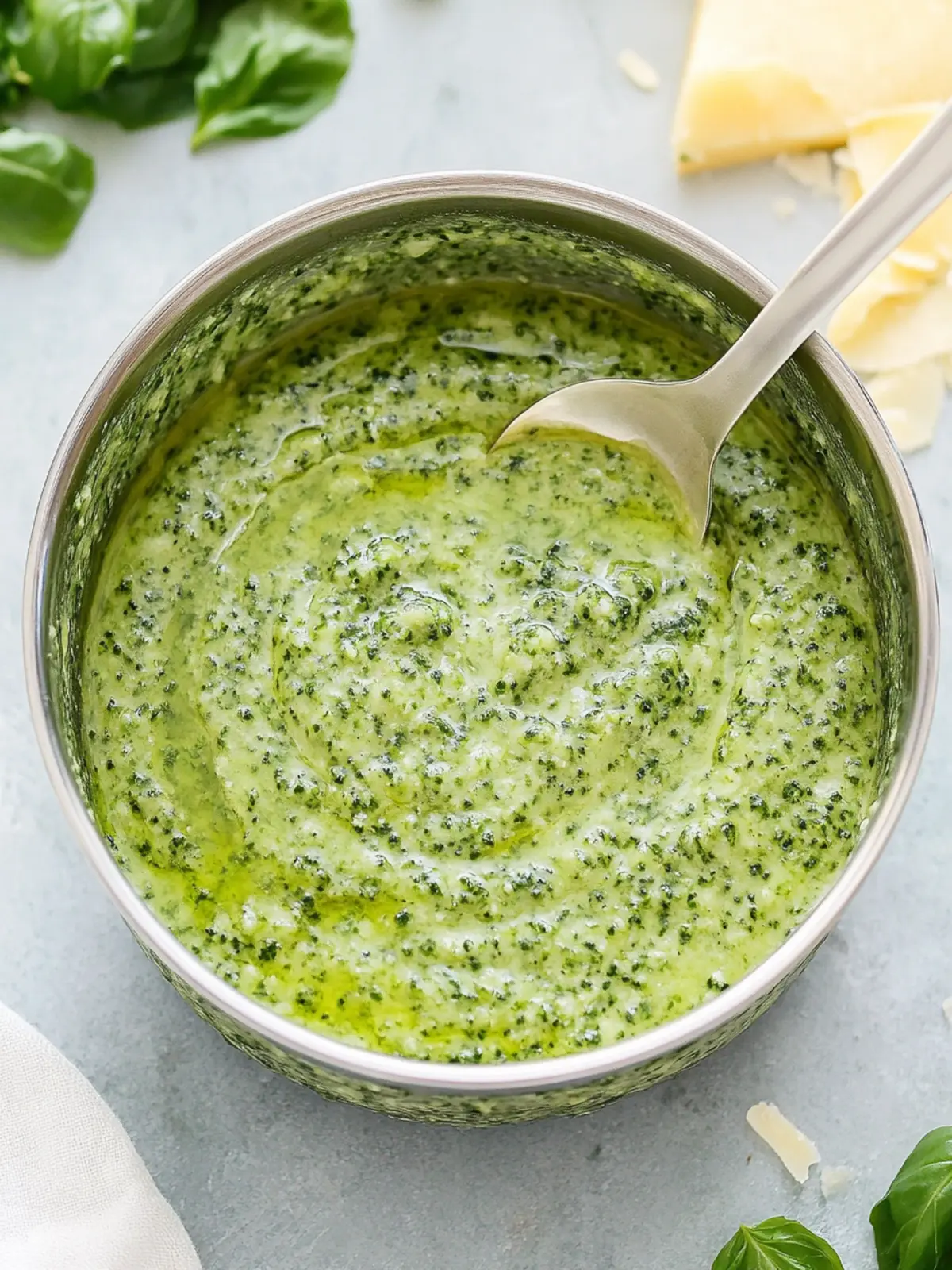 creamy pesto sauce