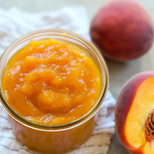 peach butter recipe